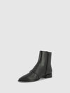 Botins com Fecho em Preto